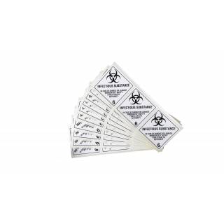 Hazard Label - Class 6.2 Infectious