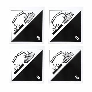 Placard - Hazard Label - 8