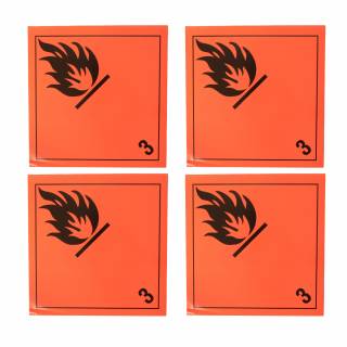 Placard - Hazard Label - 3