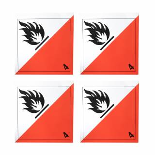 Placard - Hazard Label - 4.2