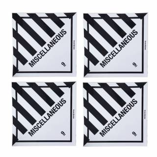 Placard - Hazard Label - 9